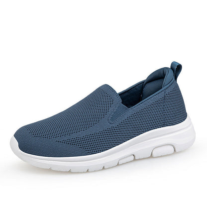 Damen Fitnessschuhe atmungsaktiv Mesh Slip-On Sneaker