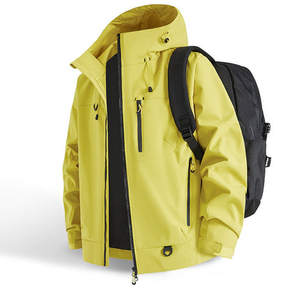 Herren Outdoorjacke Funktionell Wasserfest Modern
