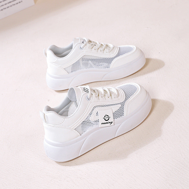 Damen Sneaker atmungsaktiv Komfort Sohle Schuhe Sport
