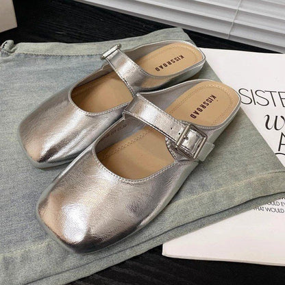 Damen Schuhe Mary Jane Bequem Verstellbarer Riemen