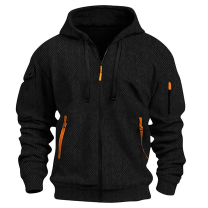 Herren Sportjacke Funktionsjacke Kapuzenjacke Wasserabweisend