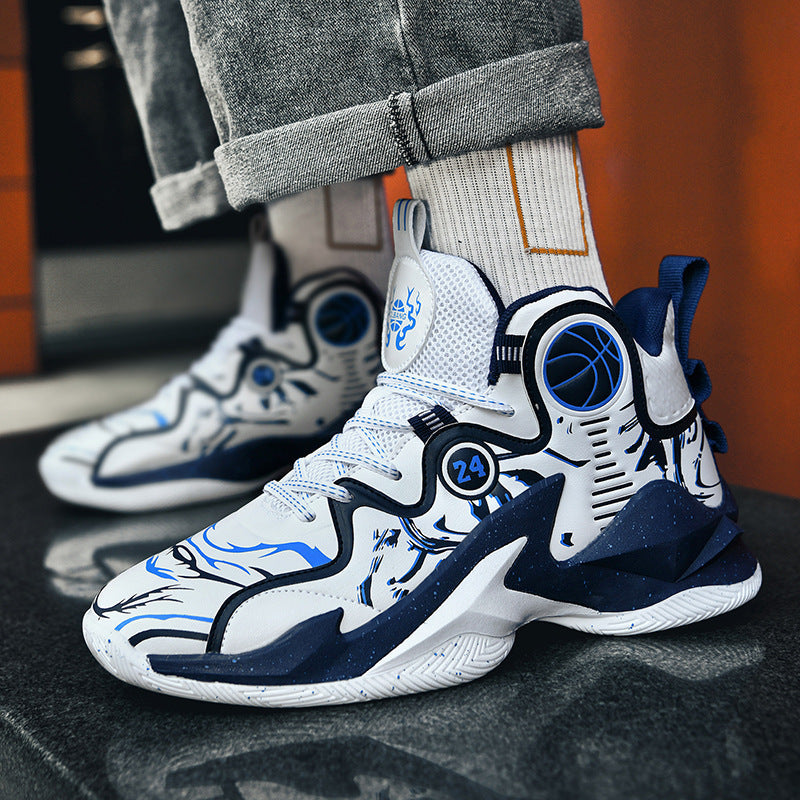 Damen Basketball-Sneaker atmungsaktiv Leichtlaufend Sport