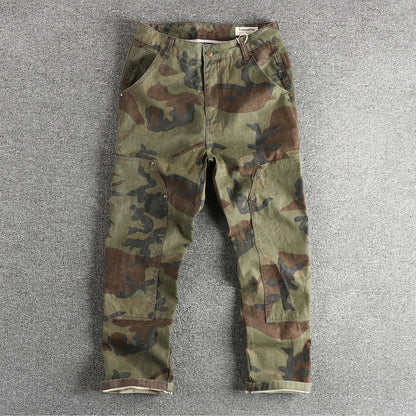 Herren Cargohose Camouflage Modern Multifunktional - BerlinGlamour