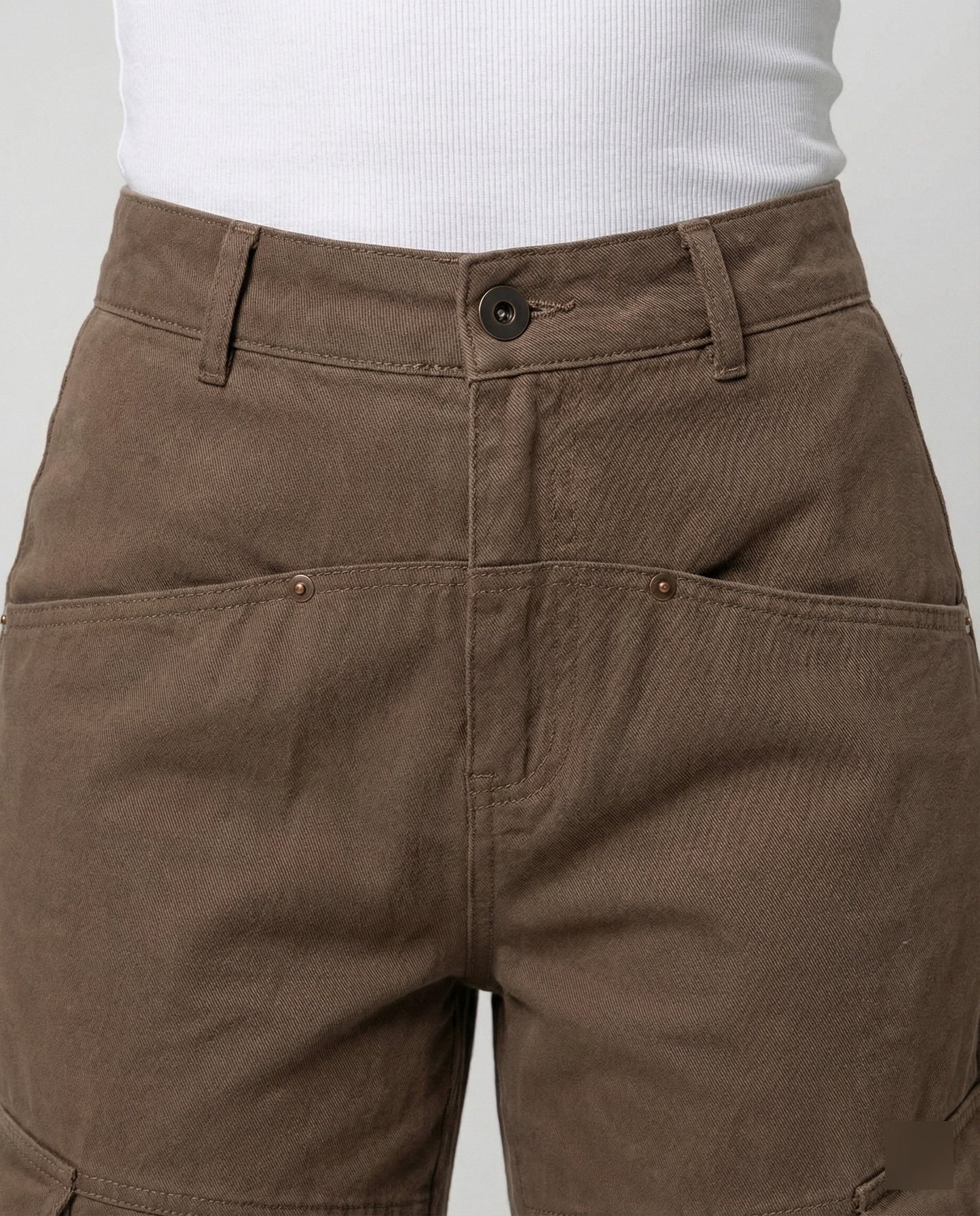 Damen Cargohose Weite Bein Extra Komfortable Arbeitshose