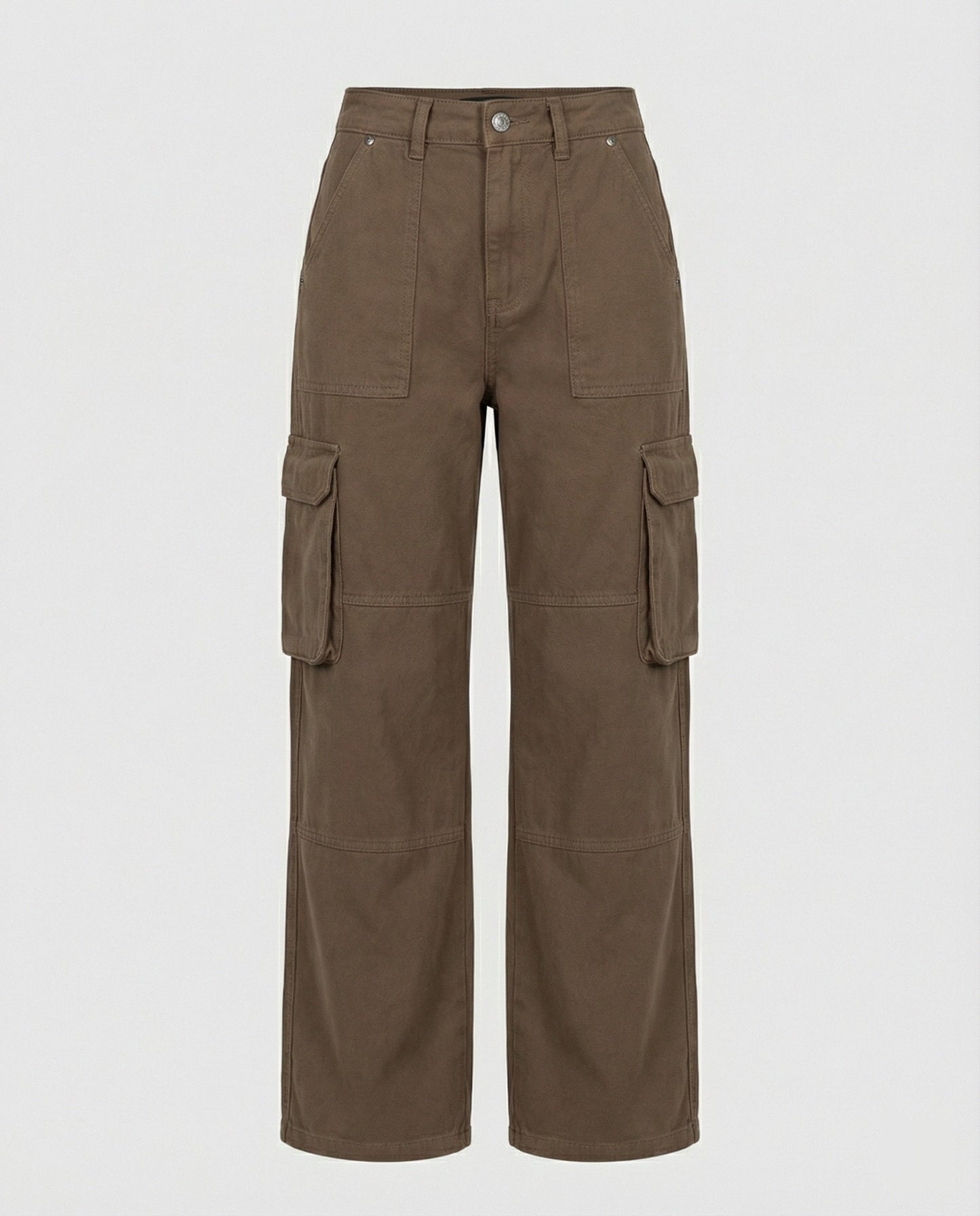 Damen Cargohose Weite Bein Extra Komfortable Arbeitshose