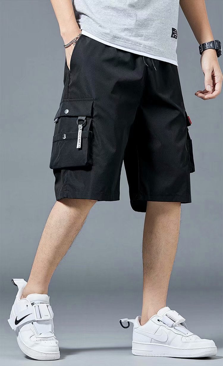 Herren Cargo Shorts Bequem Robust Sommer - BerlinGlamour