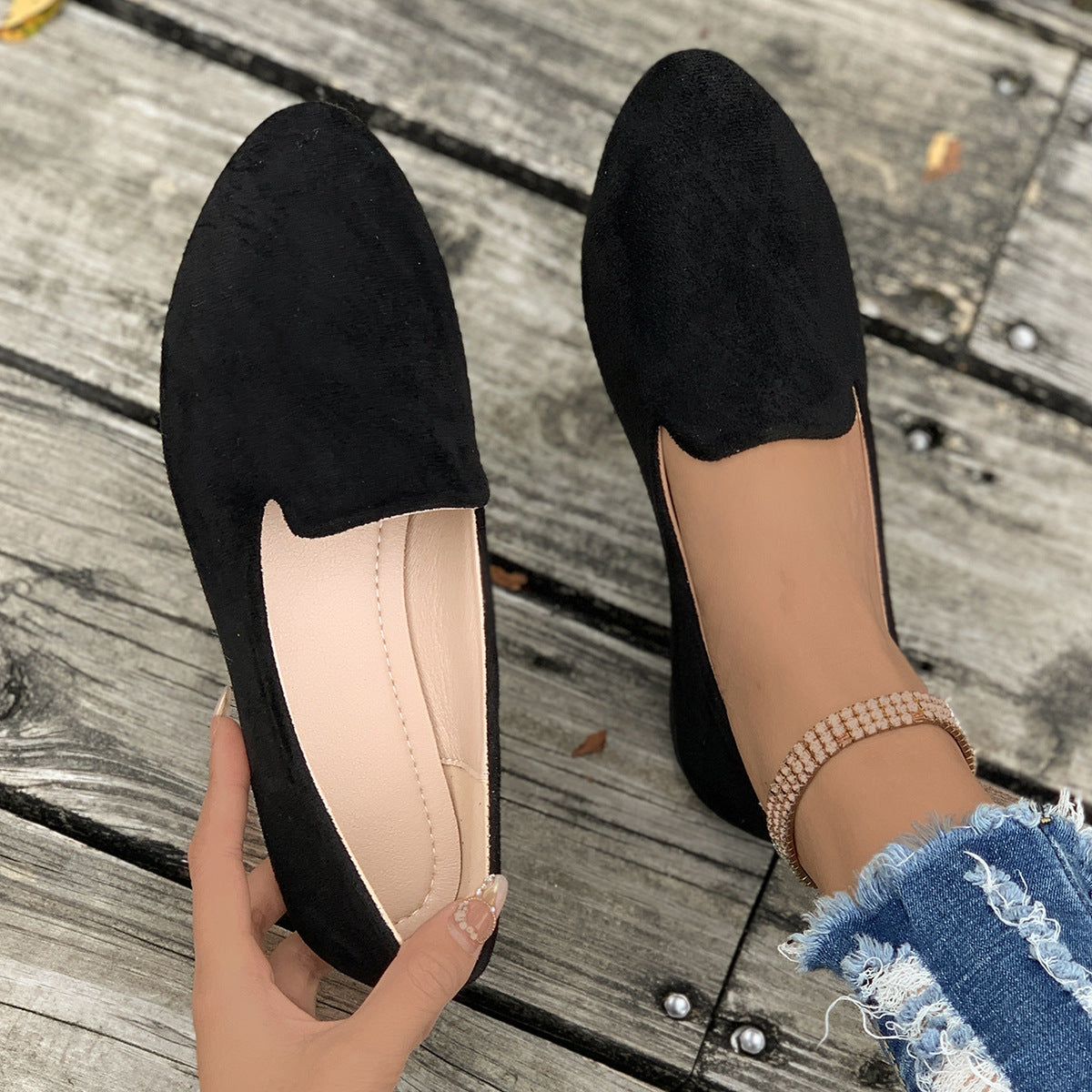 Bequeme Damen Slipper Weich Elegantes Design