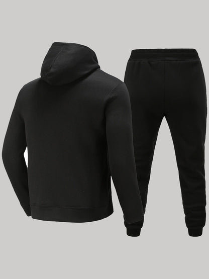 Herren Hoodie Set Jogginghose Graffiti Streetwear Berlin Style