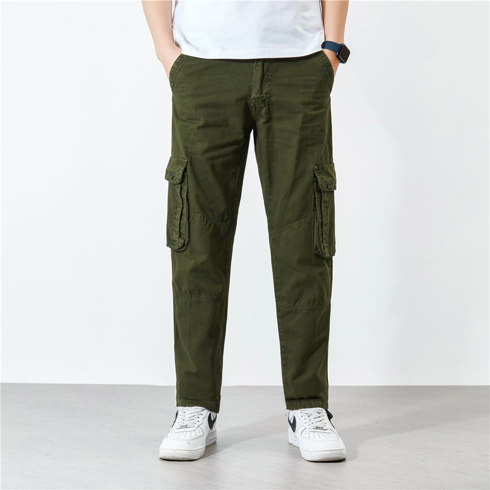 Herren Cargo-Hose Modern Praktisch Mit Vielen Taschen