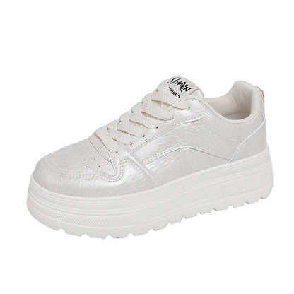 Damen Sneaker Chunky Modisch Weite Passform Bequem