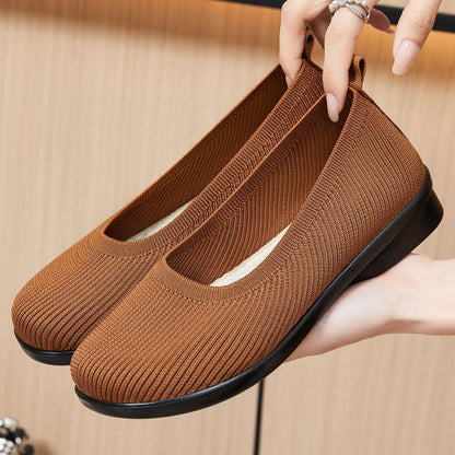 Damen Ballerinas Bequem Flexible Sohle Moderne Schuhe - BerlinGlamour