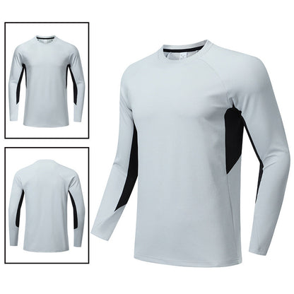 Herren Langarmshirt Sportlich atmungsaktiv