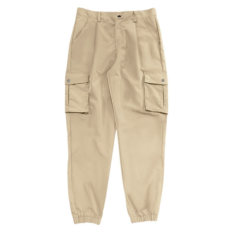Herren Cargo-Hose Bequem Elastisch Große Taschen