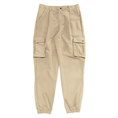 Herren Cargo-Hose Bequem Elastisch Große Taschen