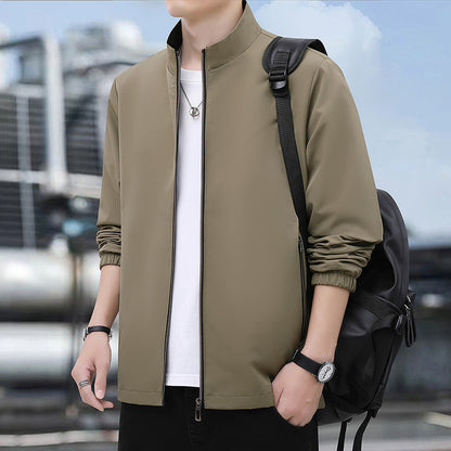 Herren Windjacke Leicht Elastisch Mit Innenfutter Trendig
