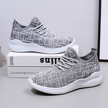 Damen Sneaker Bequem Laufsohle Weich Modisch