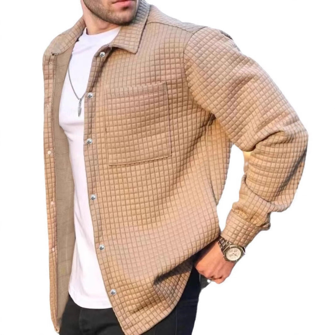 Herren Steppjacke Warm Gesteppt Winter - BerlinGlamour