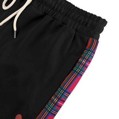 Herren Sportfreizeithose Karomuster Stretch Modern