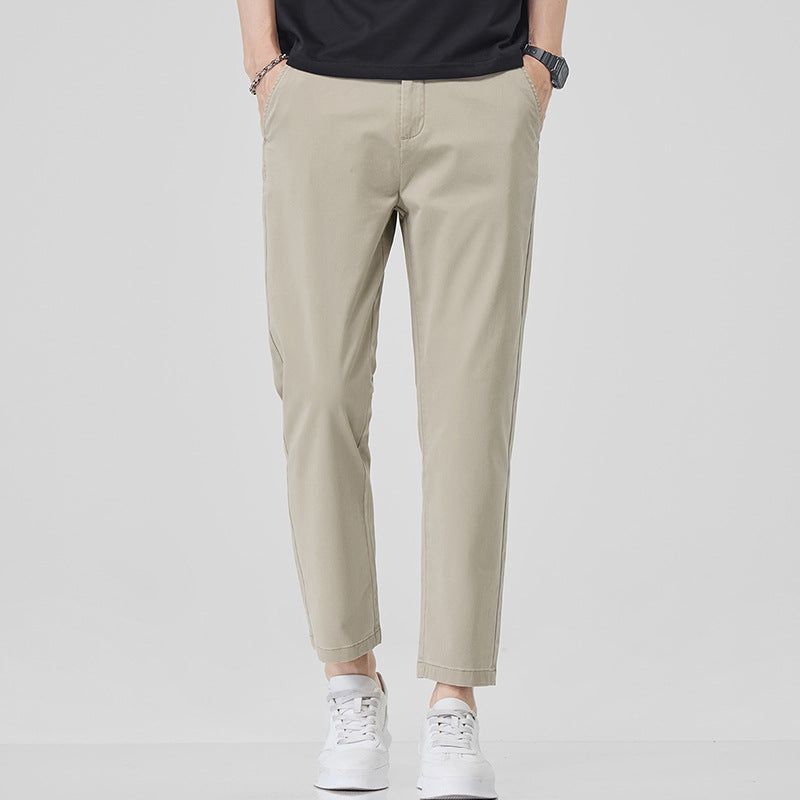 Herrenhose Chinohose Bequem Lässig Mit Seitentaschen