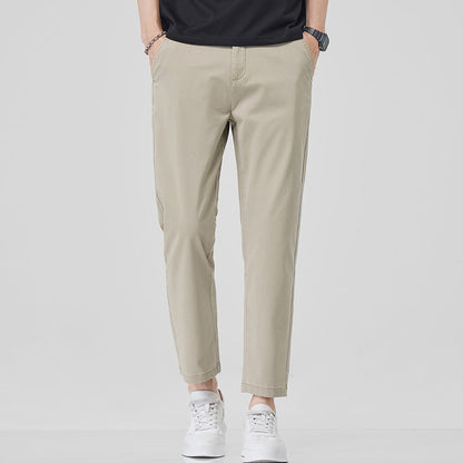 Herrenhose Chinohose Bequem Lässig Mit Seitentaschen