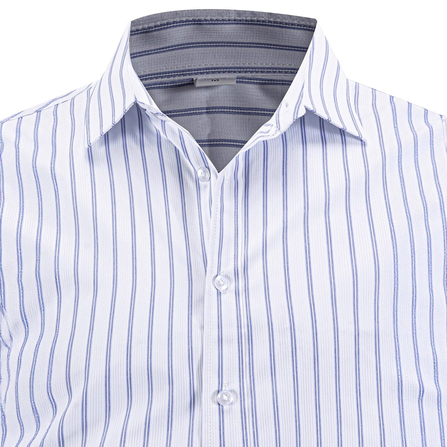 Herren Businesshemd Modern Streifen Slim Fit