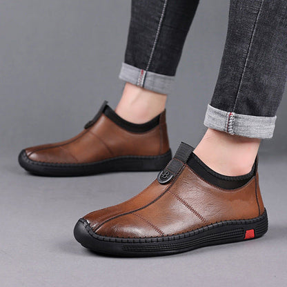 Damen Leder Slipper Bequem Elastisch Mit Weichem Innenfutter - BerlinGlamour