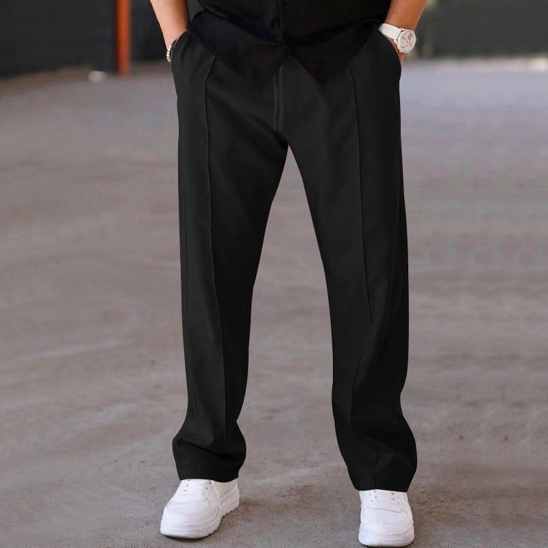 Herren Freizeithose Hohe Taille Komfort Schnitt Elegant