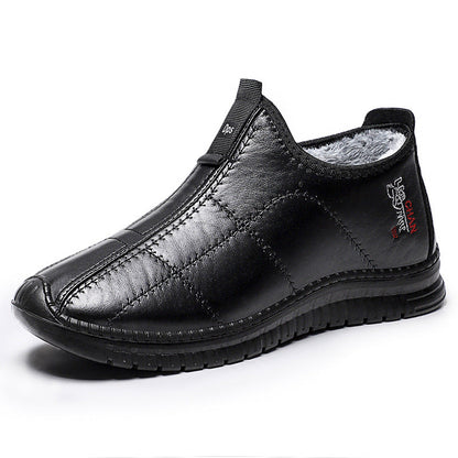 Damen Halbschuhe Warm Bequem Kunstfell Wintermode - BerlinGlamour