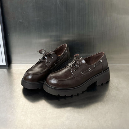 Damen Plateau Schuhe Hochzeitsschuhe Elegant Schnürbar