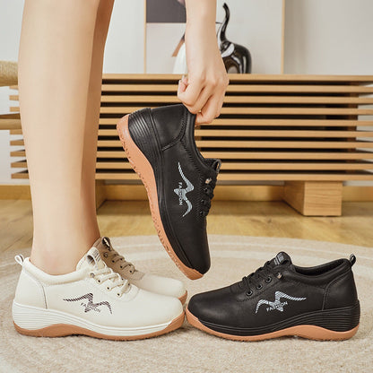 Damen Sneaker Komfort Orthopädisch Rutschfest