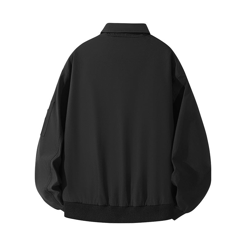 Herren Jacke Moderner Schnitt Vielseitig Taschen Freizeit