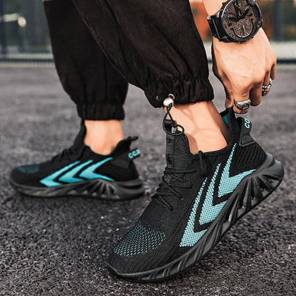 Damen Fitness-Sneaker Atmungsaktiv Flexibel Rutschfest