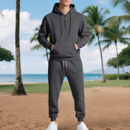 Herren Sportset Kapuzenpullover Modern