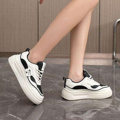 Damen Sneaker Chunky Sportschuhe Atmungsaktiv Komfortabel