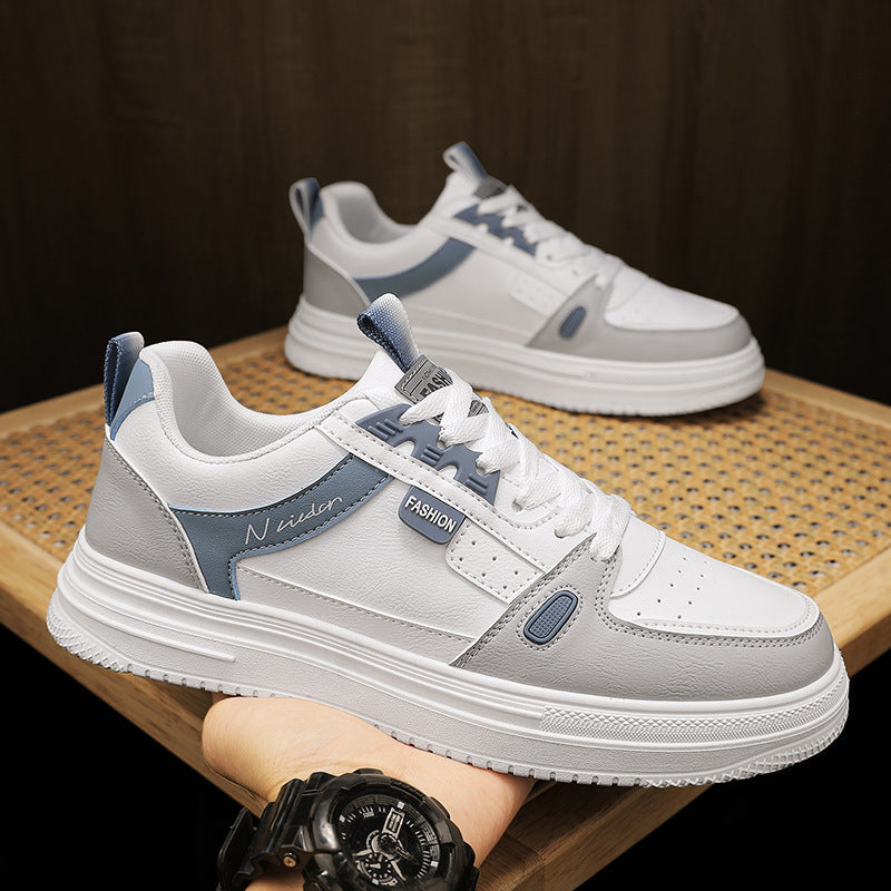 Damen Sneaker atmungsaktiv Leder Sohle Komfortschuh