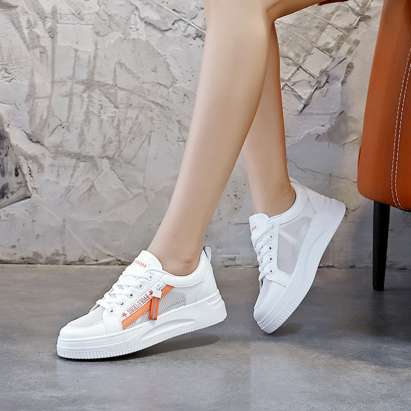 Damen Sneaker Bequem Atmungsaktiv Mesh Freizeitschuhe