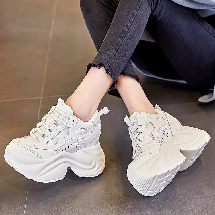 Damen High-Top Sneaker PlattformSchuhe Komfortabel Damenschuhe - BerlinGlamour