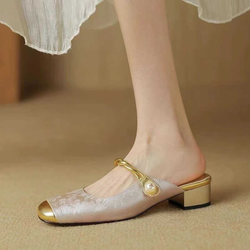 Damen Slingback Pumps Glänzend Hochhackig Party Schuhe
