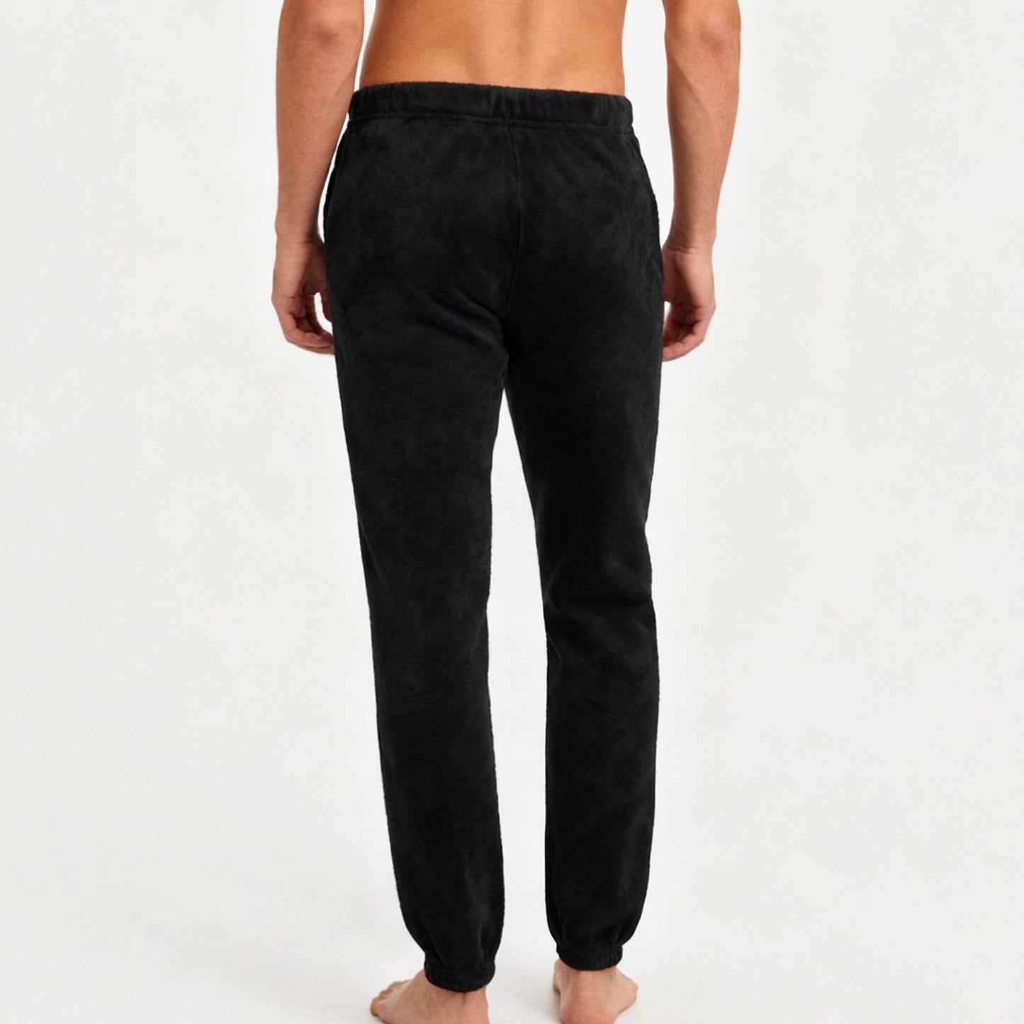 Herren Fleece Jogginghose Bequem Warm