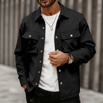 Herren Outdoor Jacke Funktionstaschen Modern - BerlinGlamour
