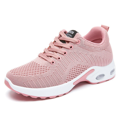 Damen Fitness-Sneaker atmungsaktiv Mesh Laufschuhe Komfort