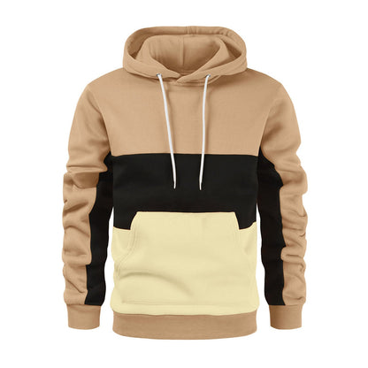 Herren Kapuzenpullover Modern Farbblock Design Trendy