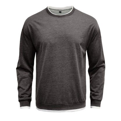 Herren Langarm-Sweater Komfortabel Warm