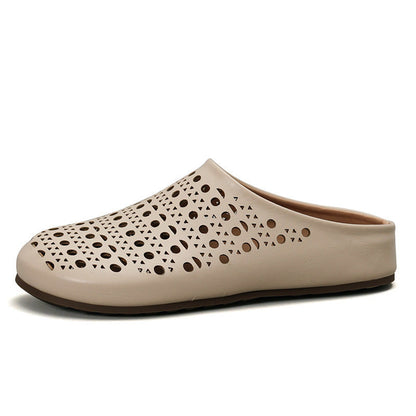 Damen Clogs atmungsaktiv Mesh Bequem Flexibel