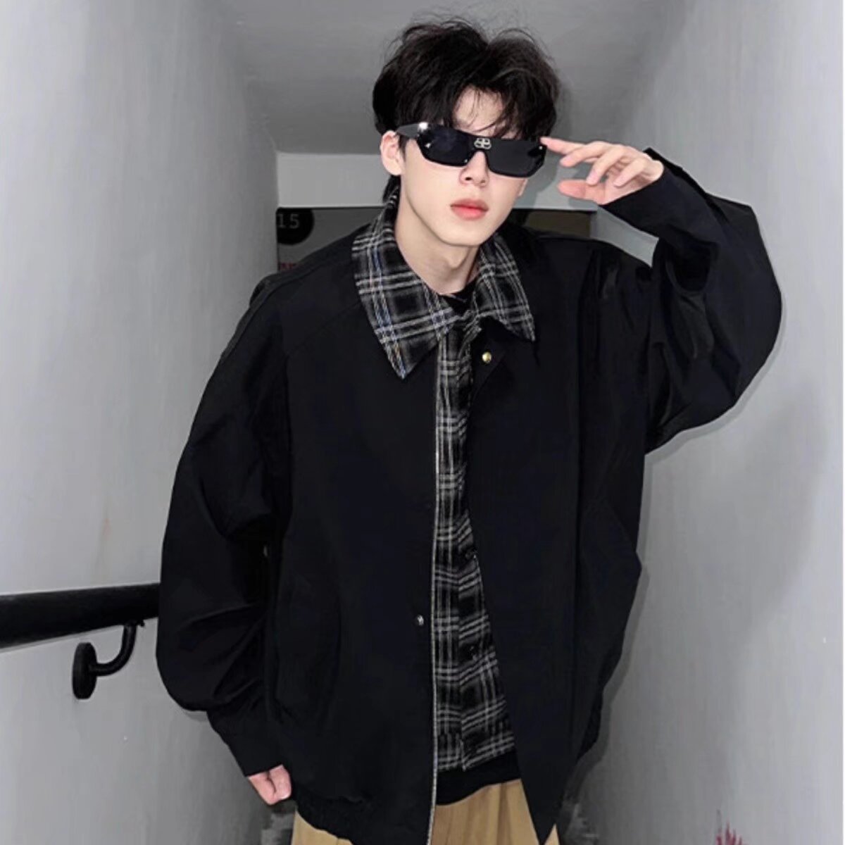 Herren Lederjacke Modern Berlin Stil - BerlinGlamour