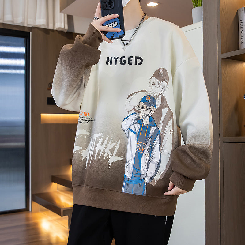 Unisex Sweatshirt Oversized Grafikdruck Berlin Style