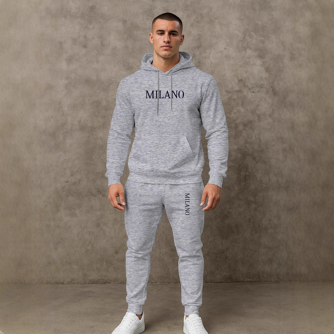 Modischer Herren Hoodie Jogginghose Set Sportlich