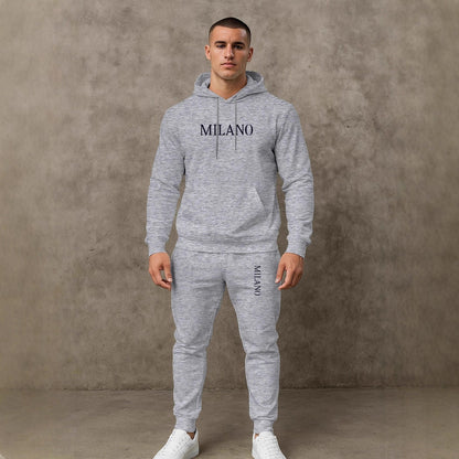 Modischer Herren Hoodie Jogginghose Set Sportlich
