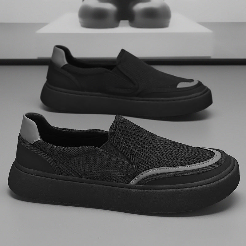 Damen Sneaker Atmungsaktiv Slip-On Bequem Flexibel - BerlinGlamour