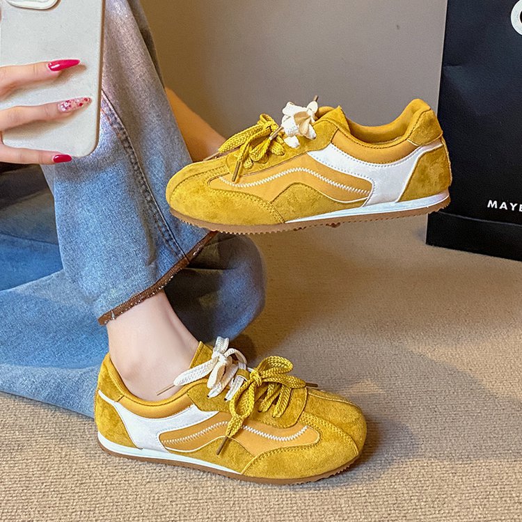 Damen Sneaker Sportlich Mit Struktur Obermaterial Rutschfest